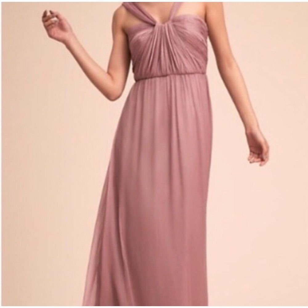 BHLDN Dusty Rose Gown